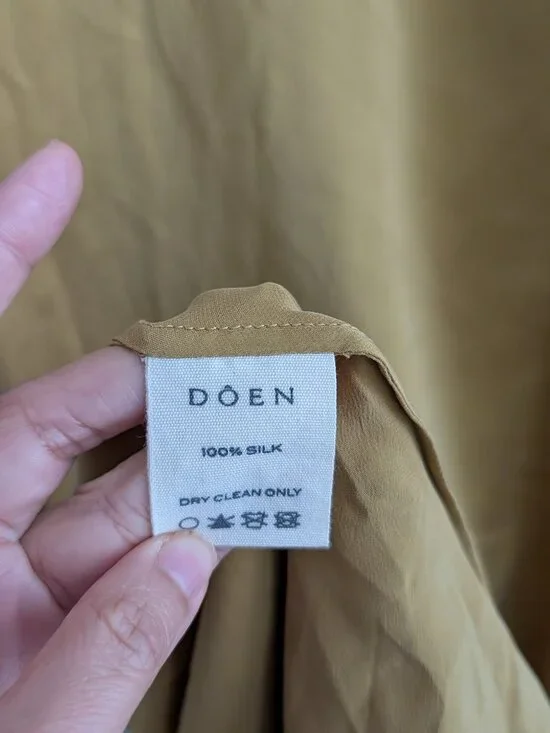 Doen Sicilia Dress in Wheat, NWT, Size M - Picture 11 of 16